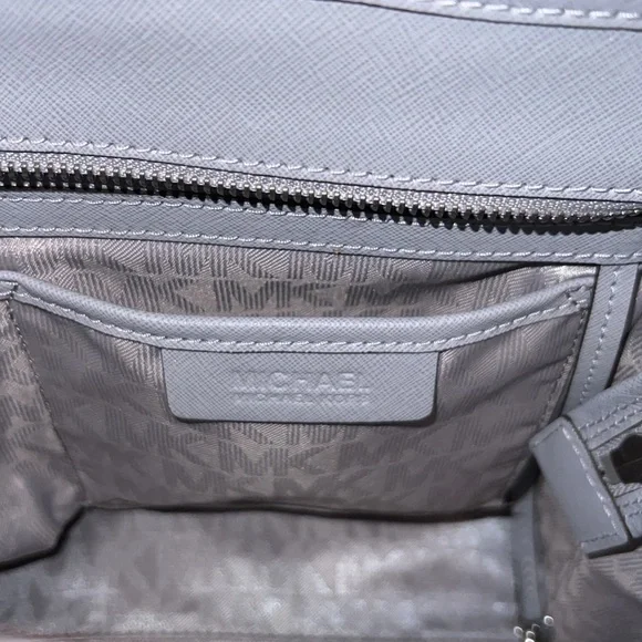 Michael Kors Dillon Large Saffiano Leather Satchel - Picture 3 of 12